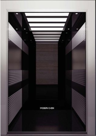 کابین آسانسور M367 دودی